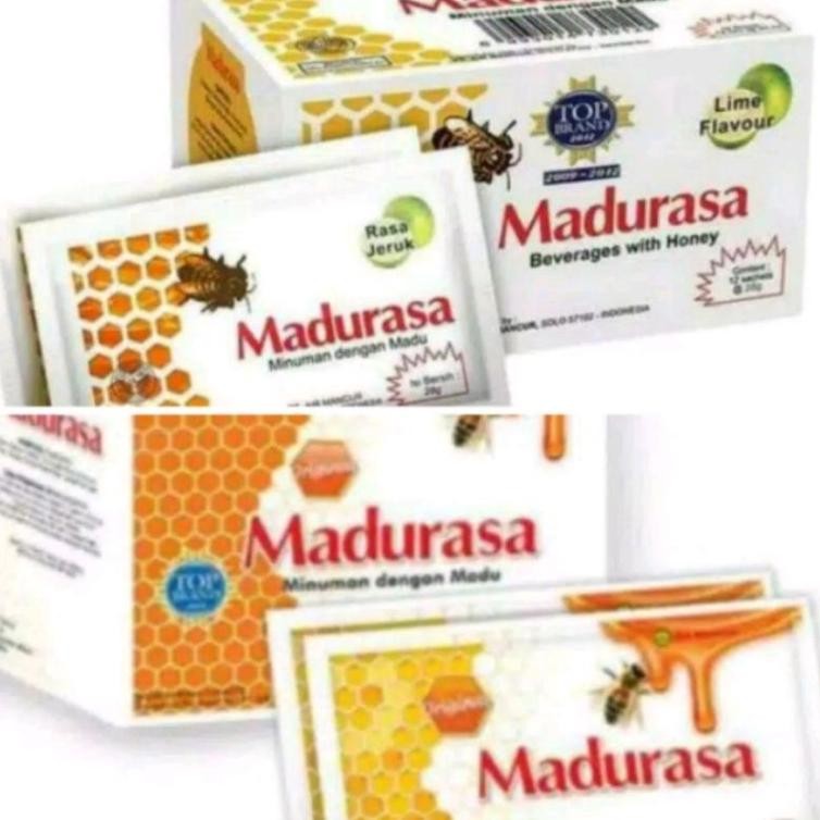 

New Arrival Madu Rasa Box Isi 12 Sachet New Arrival