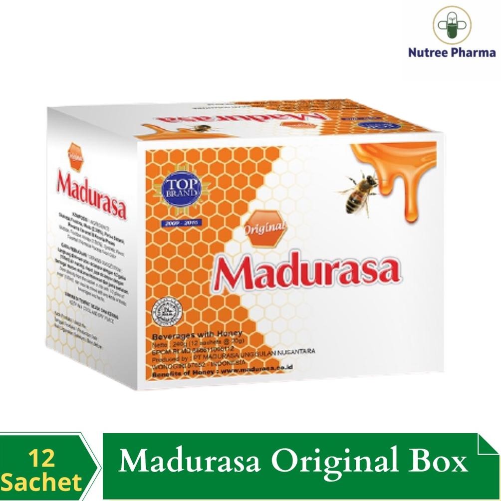 

Promo Murah & Dijamin Ori Madu Rasa/Madurasa Original Box Isi 12 Sachet | Memelihara Daya Tahan Tubuh Promo