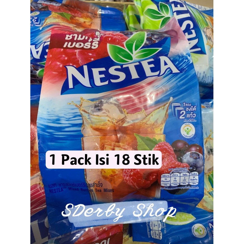 

Terbaru Nestea Thai Milk Tea Berries Mix Lemon Teh Thailand
