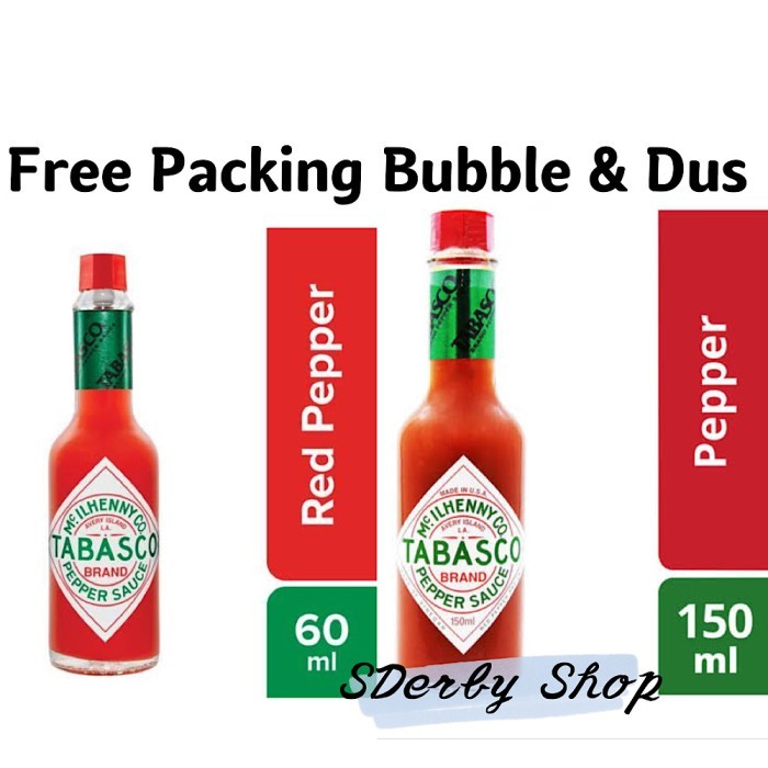 

Terbaru Tabasco Pepper Sauce 60 Ml 150 Ml