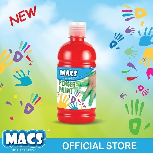 

SIAP KIRIM MACS FINGER PAINT / FINGER PAINTING / CAT LUKIS 500ML