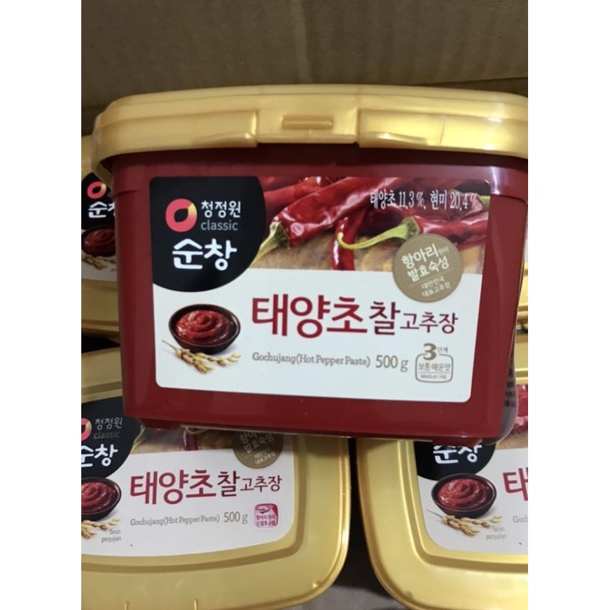 

Daesang Sunchang Gochujang- Cabe Pasta Korea- Hot Pepper Paste 500 Gr