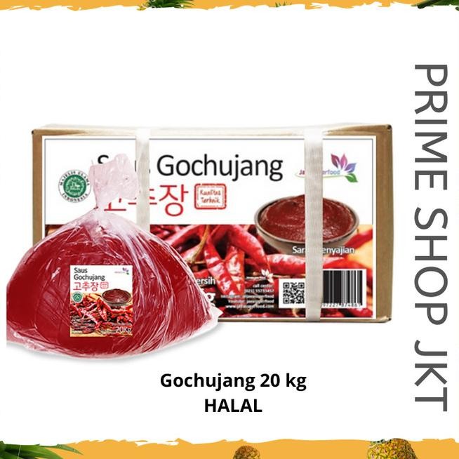 

Saos Gochujang 20Kg Halal Saus Pasta Cabai Korea Gochujang Java