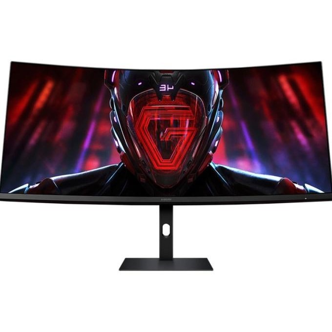 BEBAS ONGKIR - Xiaomi Mi Monitor 34" G34WQi WQHD Ultrawide 180Hz Curved Gaming Garansi Resmi - G34WQ