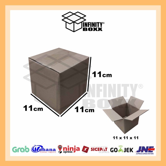 

kotak kardus box packing uk 11x11x11 = 300 pcs