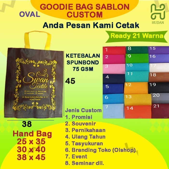 Link Goodie Bag Tas Sembako Besar Sablon Custom Spunbound 38x45x8