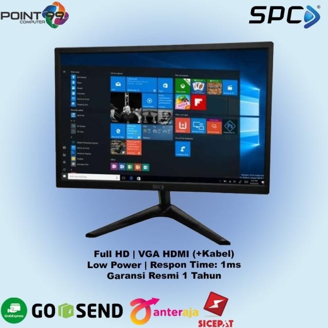 TERBARU - Layar Monitor LED 19 Inch SPC NEW
