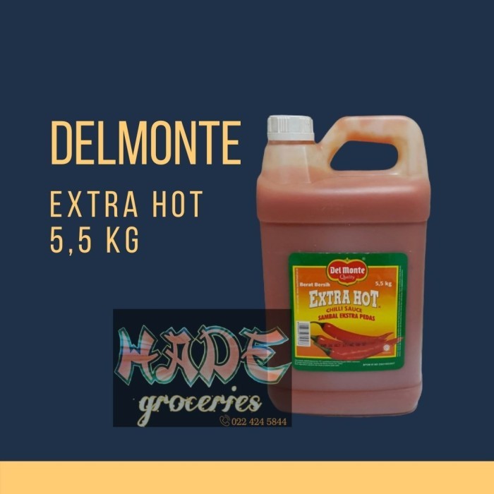 

Sauce Sambel Extra Hot Delmonte 5,5kg