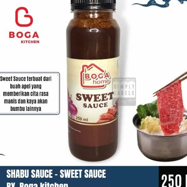 

Sweet Sauce - Dipping Sauce | Saus Shabu Shabu Hotpot Bbq - Boga Home