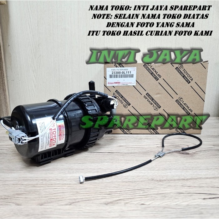 TABUNG POMPA SOLAR RUMAH FILTER SOLAR HILUX REVO FORTUNER VRZ INNOVA R