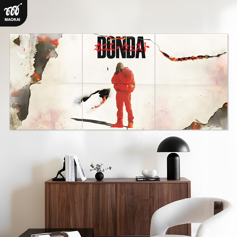 MAOKAI Poster Combo KANYE WEST DONDA