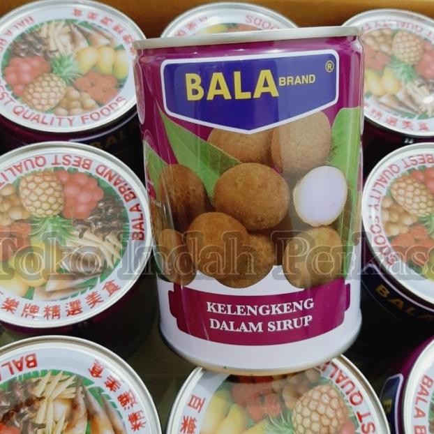 

Bala Brand Longan Kaleng 565 Gr / Buah Longan Kaleng