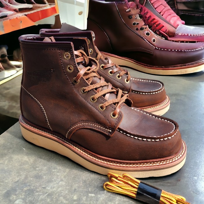 Sepatu Boots 1907 Classic Heritage Moctoe Crazy Horse Leather Barangbaru