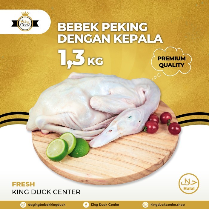 

Daging Bebek Peking 1,3Kg Pakai Kepala Kaki