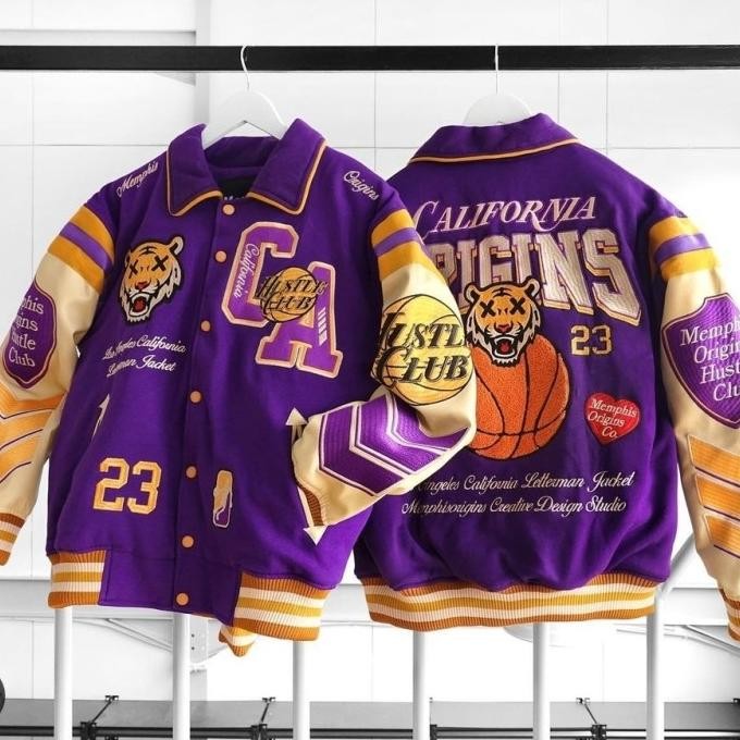 Dwatchco | Memphis Origins Varsity Jacket | Jaket Bomber University Tersedia