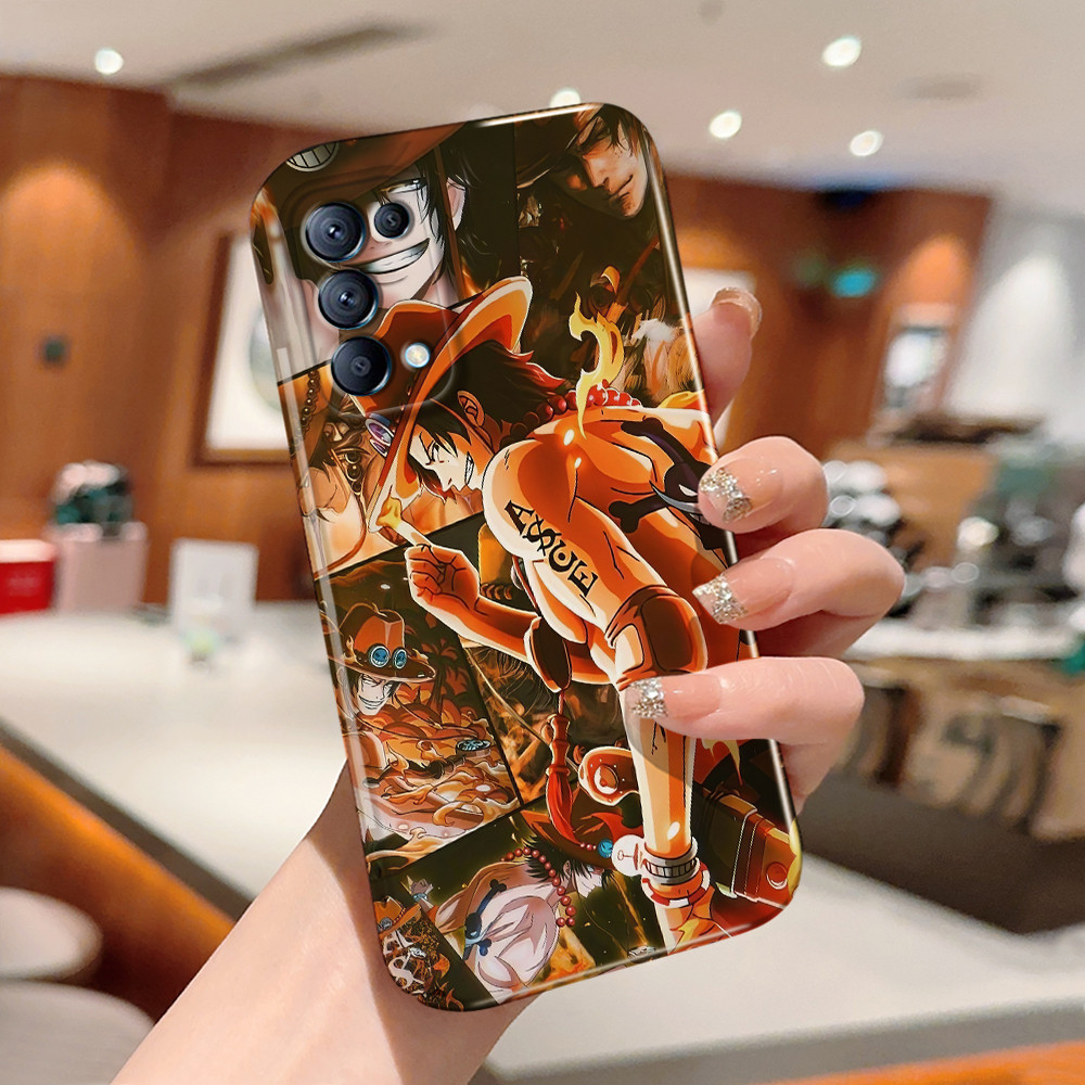 Hard case Akrilik Feilin Kompatibel Untuk OPPO F9 F11 Reno 5 Reno8 5G aesthetics ponsel casing  One 