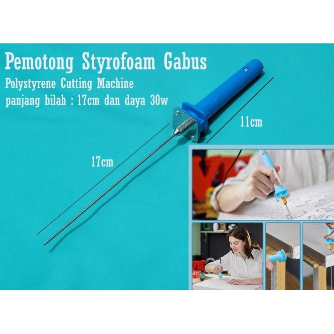 

HRG DISKON Alat Pemotong Busa model solder /Gabus Polystyrene Styrofoam Cutter