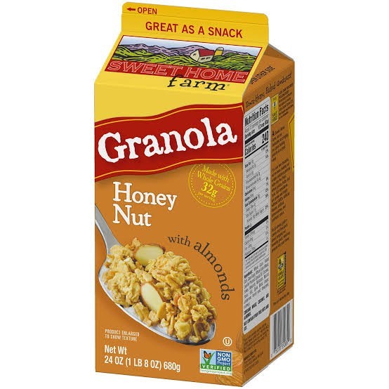 

sweet home farm granola honey 680gr