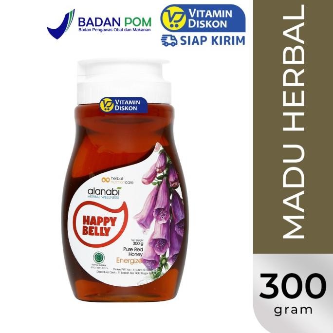 

DISKON! ALANABI HAPPY BELLY PURE RED HONEY 300GRAM