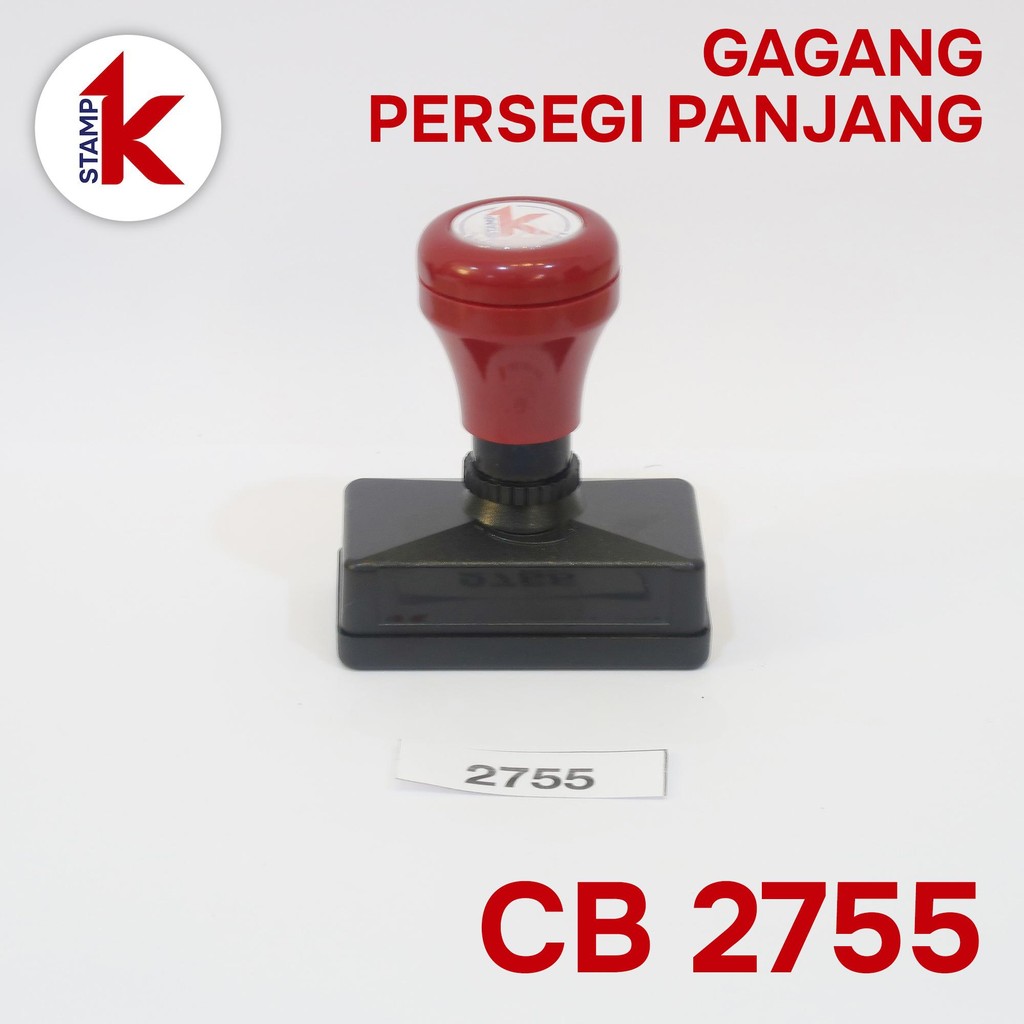 

Gagang Stempel Flash / Warna 2755 CB2755 CB 2755 Persegi Panjang 2755