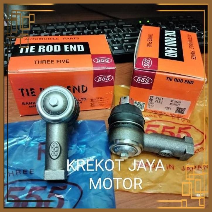 [KKJ] TIE ROD END MITSUBISHI L-300 1SET 555 JAPAN ORIGINAL