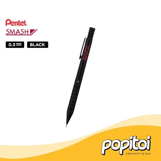 

NEW Pentel SMASH Mechanical Drafting Pencil 0.3 0.5 mm Pensil Mekanik