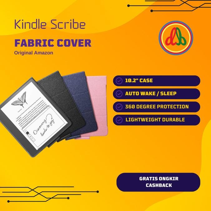 TERLARIS - Kindle Scribe Fabric Cover (Hanya untuk kindle Scribe)