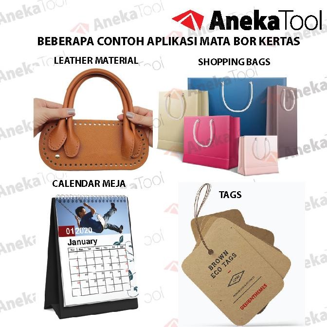 

High Quality Mata Bor Kertas Uchida Uk. 5.0 / 5.5 / 6.0 Mm Pembolong Kertas Paper B Best 2024