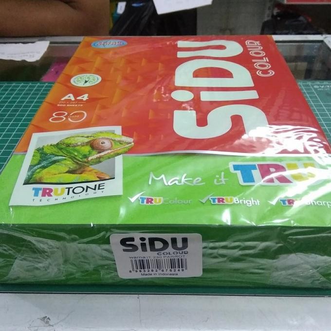 

Kertas Warna SIDU A4 80gr IT 230 Parrot
