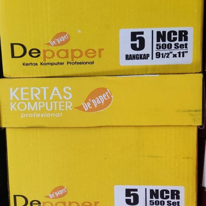 

NEW continuous form 9.5 x 11 5 ply Warna De paper