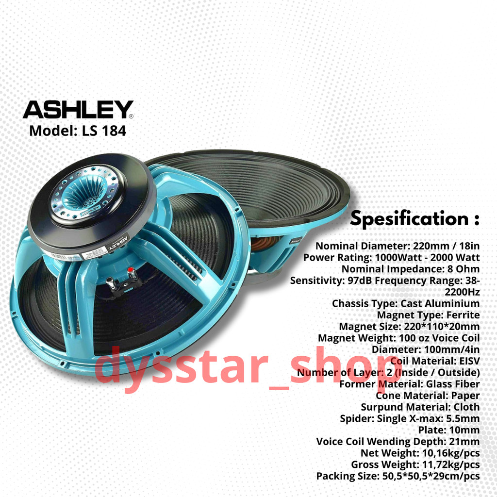 ORIGINAL BREWOG ASHLEY SPEAKER LS184