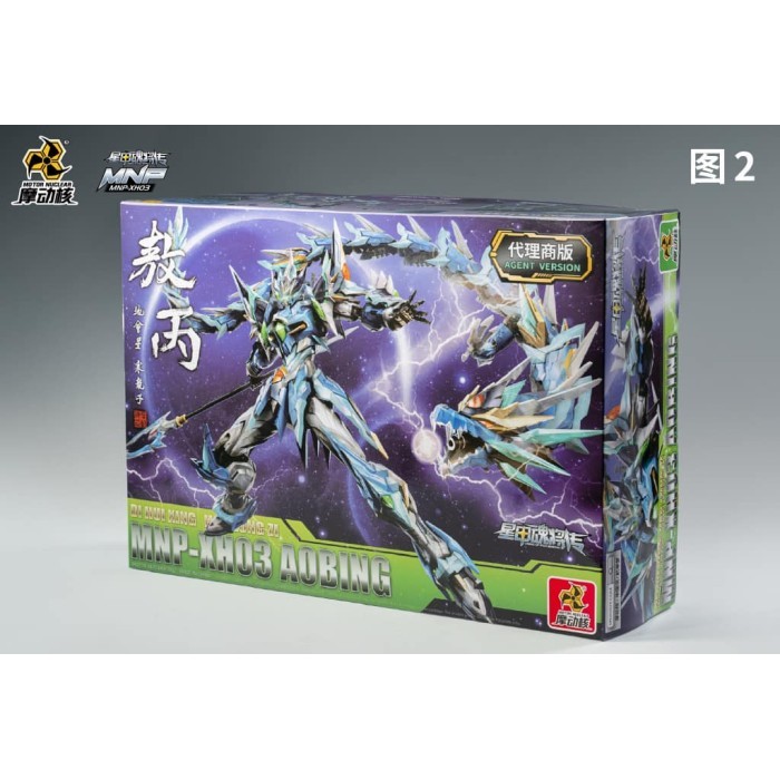 MOTOR NUCLEAR MNP-XH03 AOBING MODEL KIT BLUE DRAGON