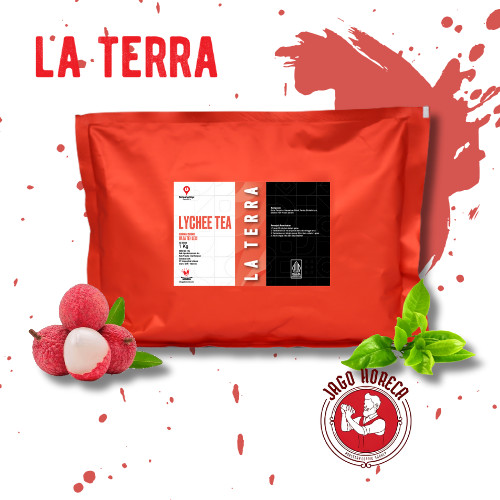 

La Terra Tea Powder Lychee Tea 1000gr l Bubuk Minuman