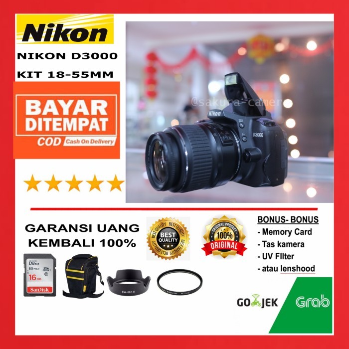 Kamera DSLR Nikon D3000