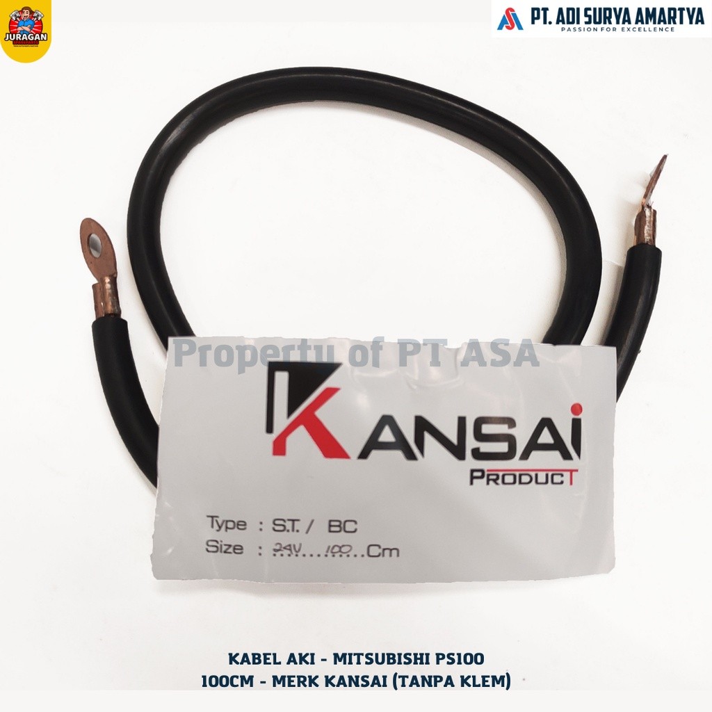 Kabel Aki Mitsubishi Ps-100 Scd100 - Merk Kansai