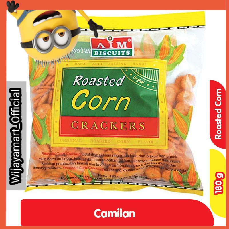 

AIM Biskuits Crackers Roasted Corn 180 g