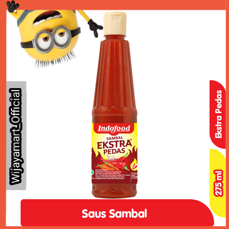 

Indofood Sambal Ekstra Pedas 275 ml