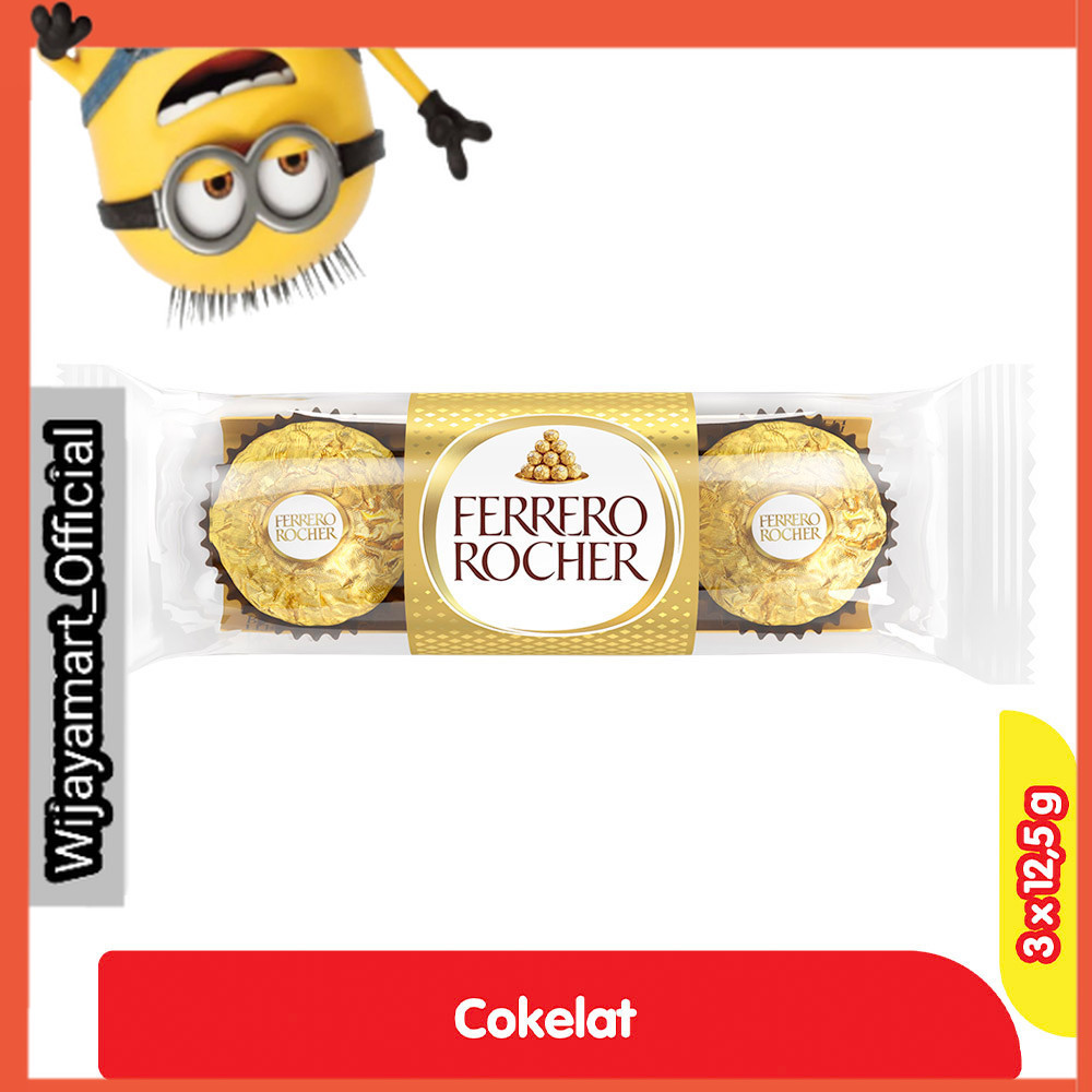 

Ferrero Rocher Cokelat 3 x 12.5 g