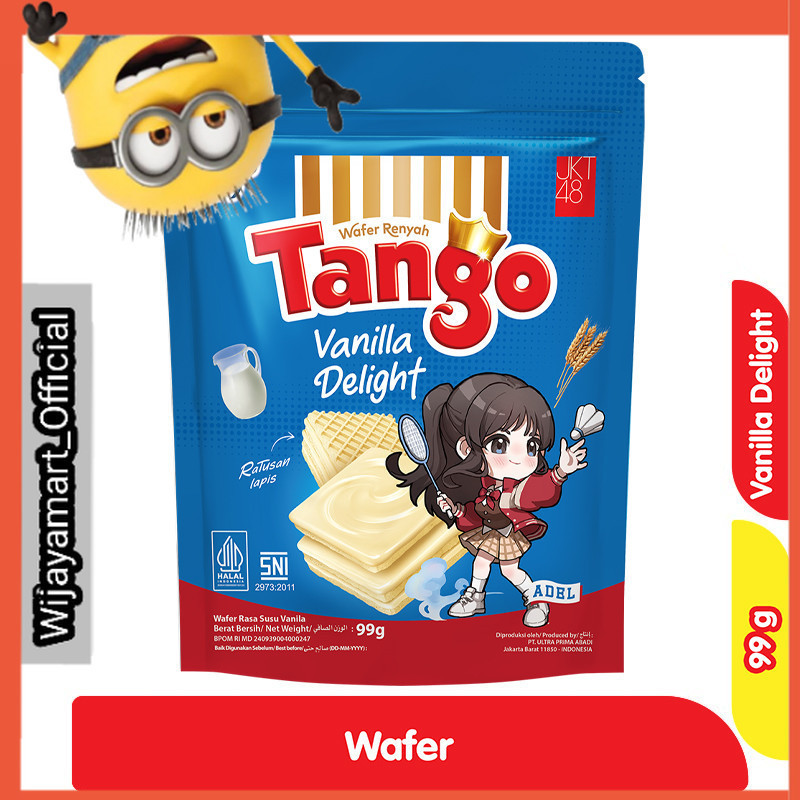 

Tango Wafer Susu Vanila 99 g