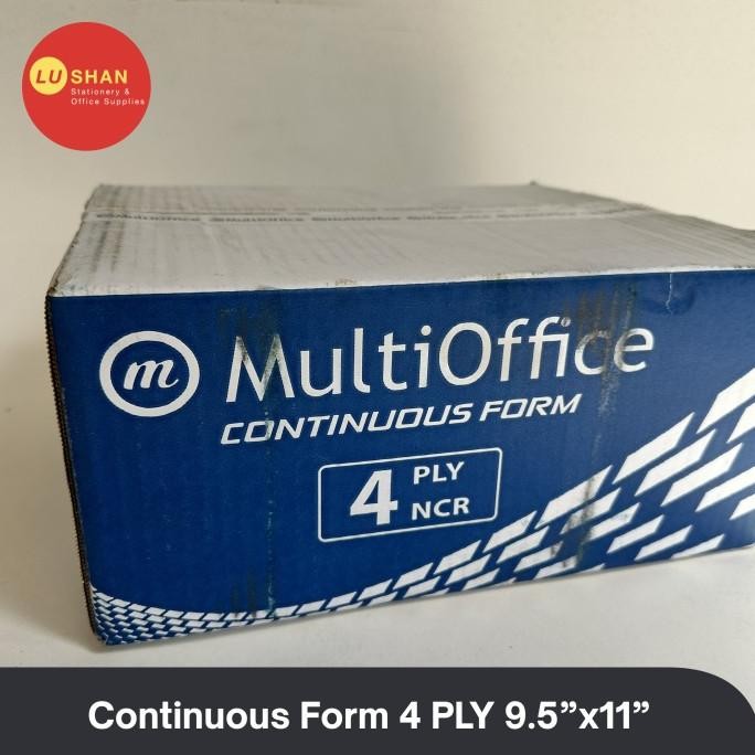 

NEW Continuous Form 4 PLY Multi Office