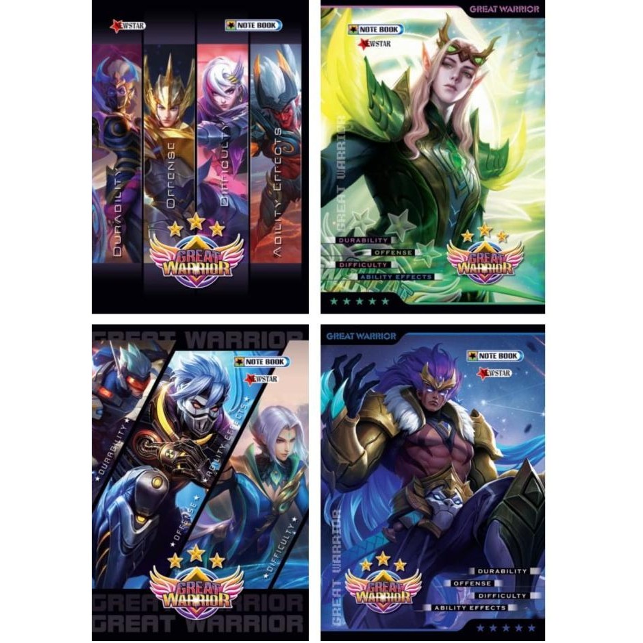 

Sale Buku Tulis Newstar 58 Lembar Kwarto | 1 Pack Isi 10 Buku