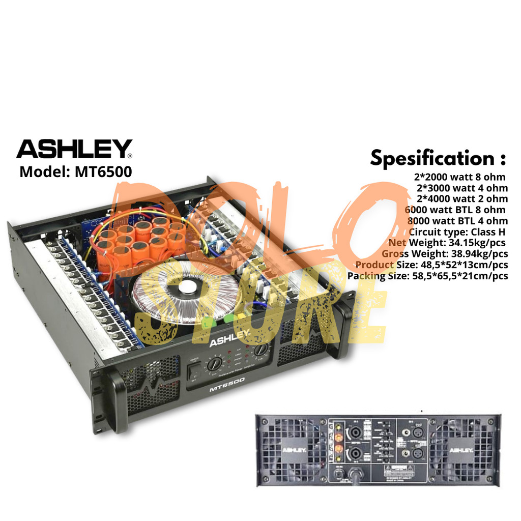ORIGINAL ASHLEY POWER MT6500