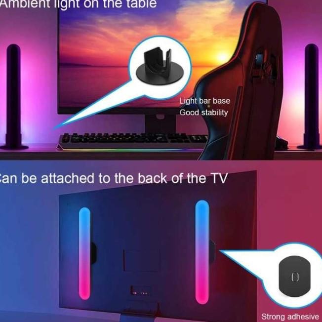Smart Led Lamp Rgb Light Lampu Hias Meja Pc Komputer 10W Waterproof
