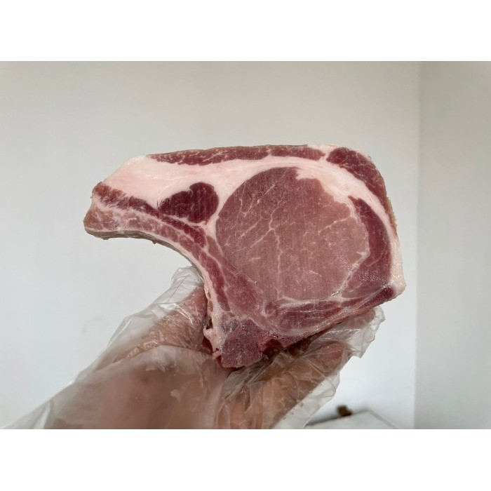 

Import Pork Chop Isi 2Pcs/Pack (Loin Bone In)