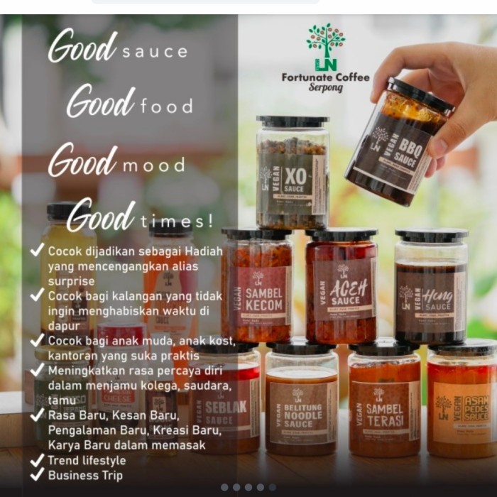 

Premium Vegan Chasio Sauce / Bumbu Vegan Chasio Praktis Sehat 250 Gr