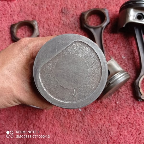 (Copotan) Piston Set Stang Ring Sekher Seher Mercy A140 A Class Asli Ori Mercedes-Benz Os Standar