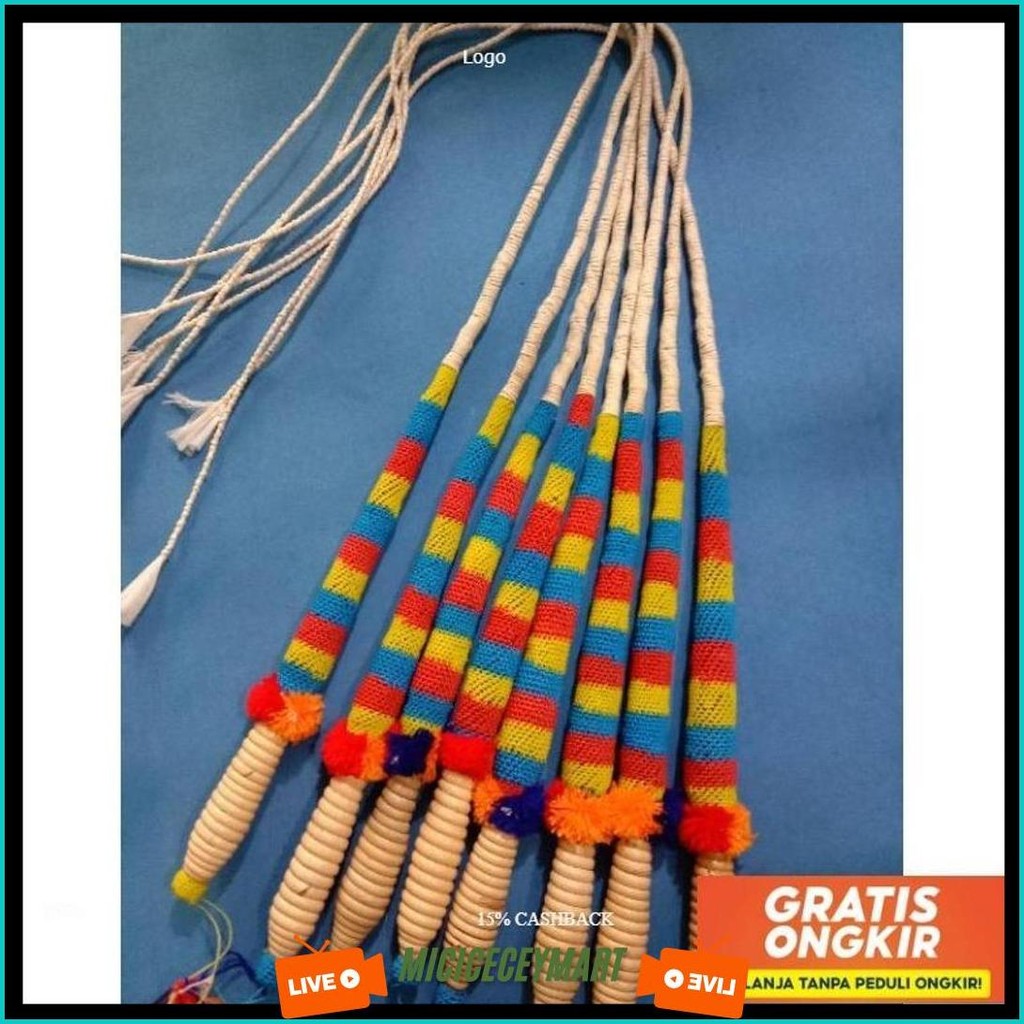 Pecut Jaranan / Pecut Kepang Asli, Pecut Kuda Lumping, Cambuk, Jederan Cod