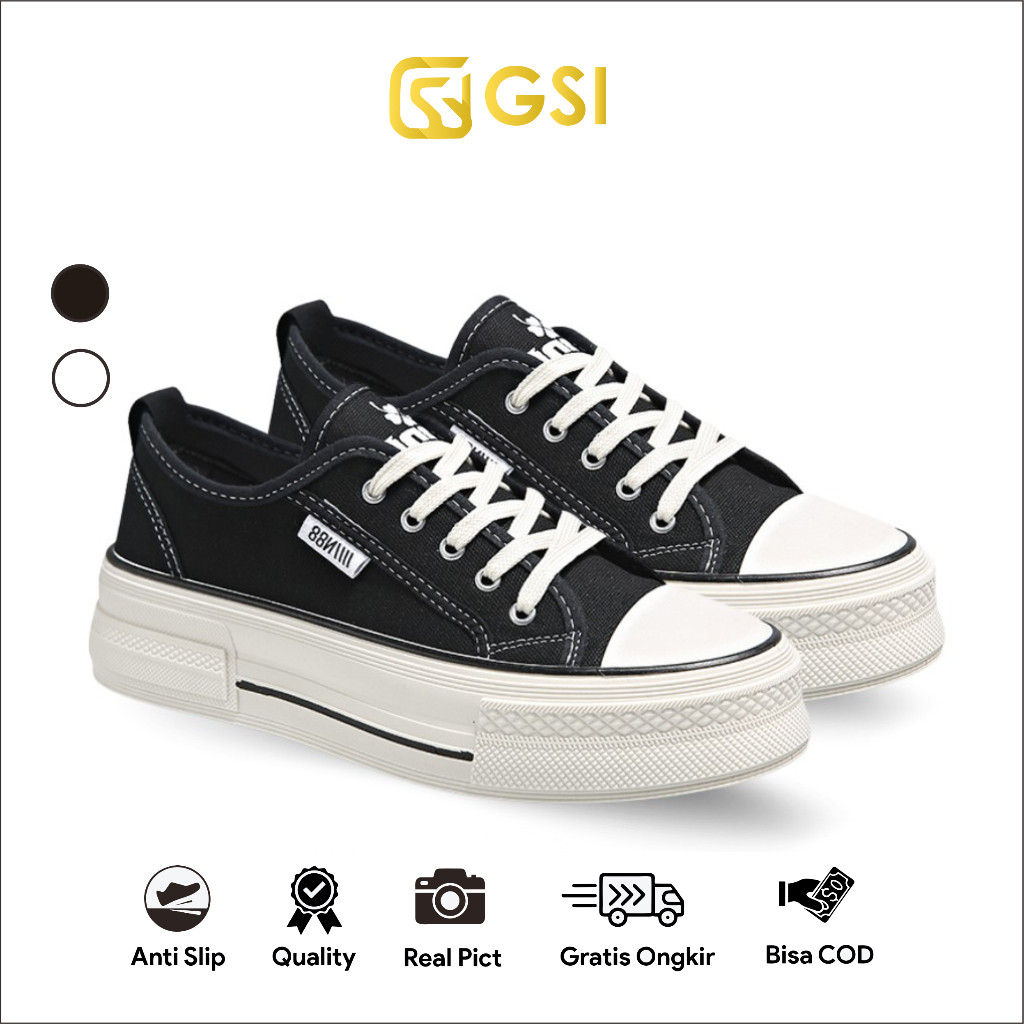 Sepatu Casual Terbaru GSI Carly 1276 "BEST SELLER" Sepatu Canvas Sepatu Sneakers Sepatu kanvas