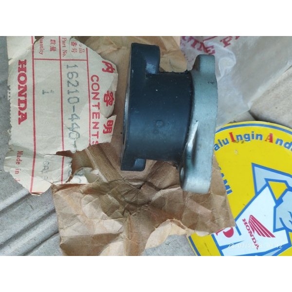 Manipol Manifol Intake Karburator Karbu Honda Gl100 Gl125 Gl 100 Gl 125 Gl Max Gl Pro Original Ori T