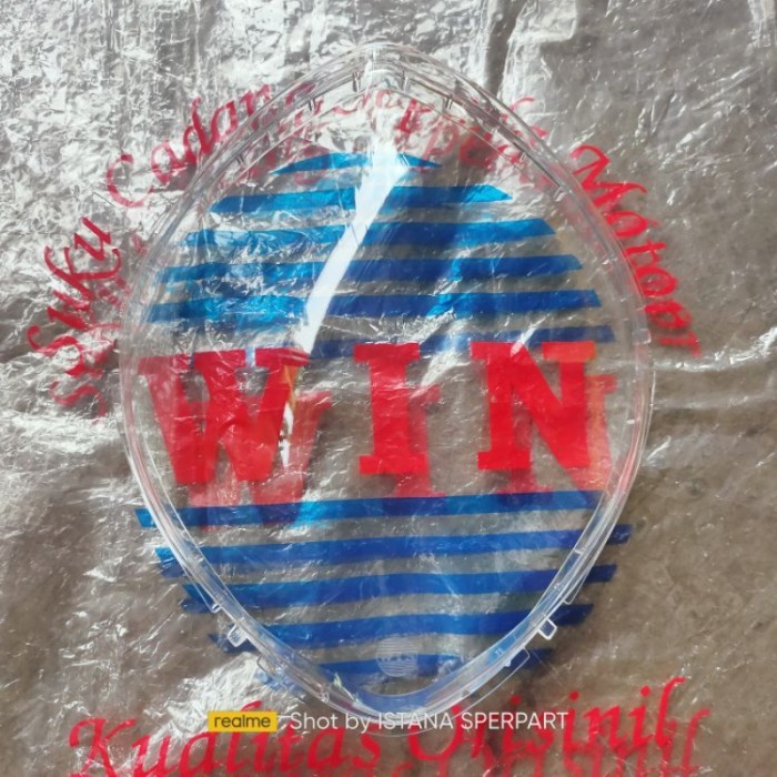 KACA MIKA LAMPU DEPAN YAMAHA FINO FI LAMA 2015-2017